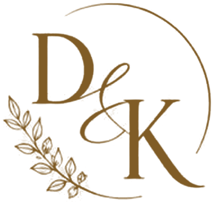 D and K monogram
